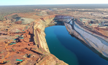  Previously mined pit at Youanmi, WA