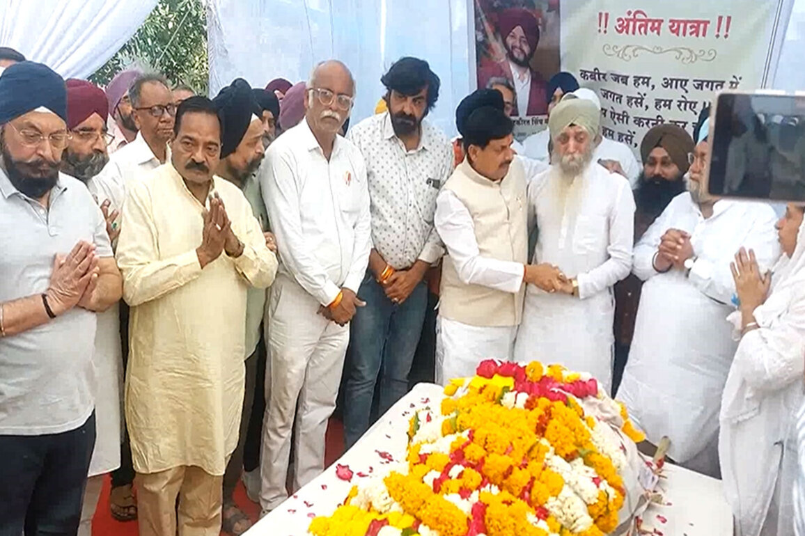 Ujjain Student Gurkirat Singh Manocha's mortal remains brought back from Canada; CM Mohan Yadav attends last rites