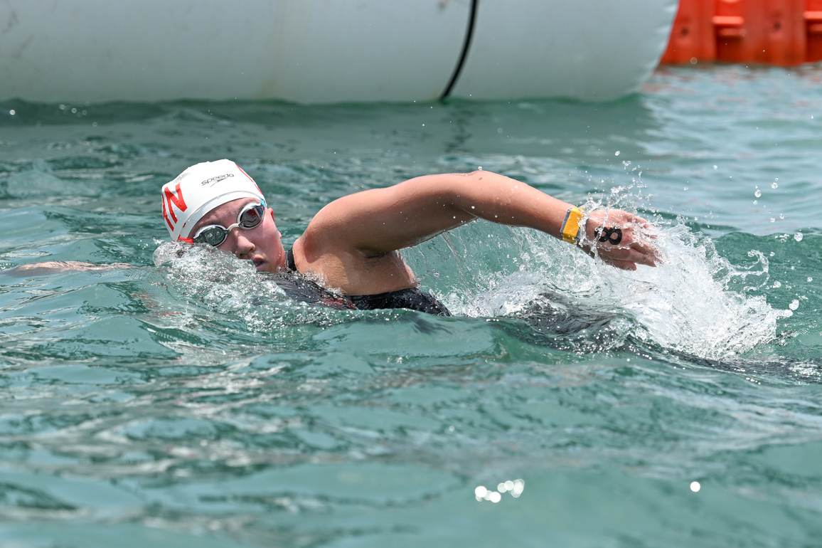 (SP)CHINA-HAINAN-SANYA-ASIAN BEACH GAMES-OPEN WATER SWIMMING-WOMEN'S 5KM (CN)