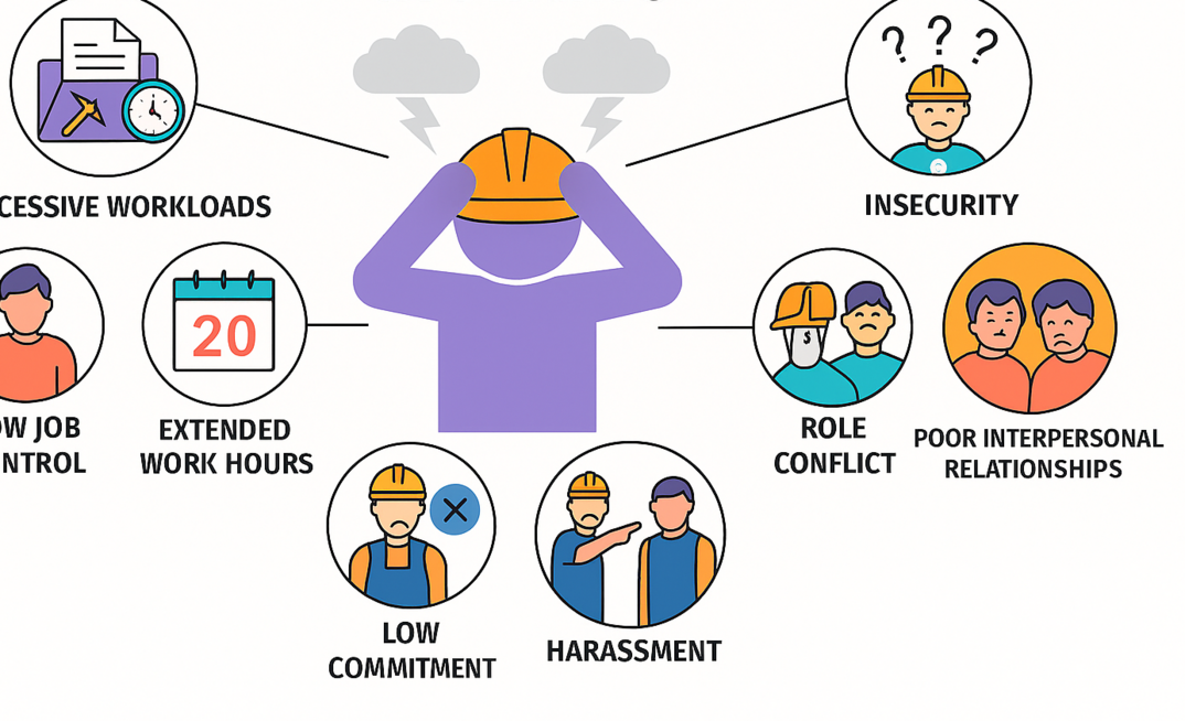 Miners have to deal with a lot of stressors at work.