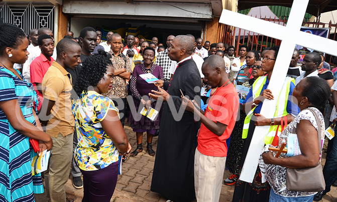 Don't lose hope over problems - Msgr Kalumba Don't lose hope over problems - Msgr Kalumba