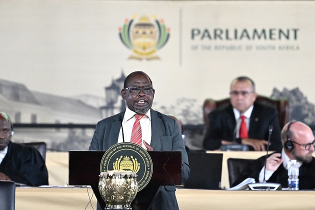 SOUTH AFRICA-CAPE TOWN-PARLIAMENT-2025 BUDGET-PASSING