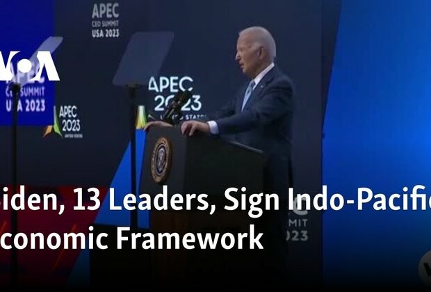 Biden, 13 Leaders, Sign Indo-Pacific Economic Framework