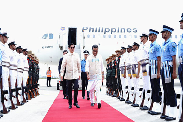 Philippine President Marcos arrives on 5-day state visit to India
