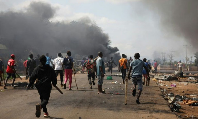 Curfew declared in Nigeria's Lagos as protests worsen Curfew declared in Nigeria's Lagos as protests worsen