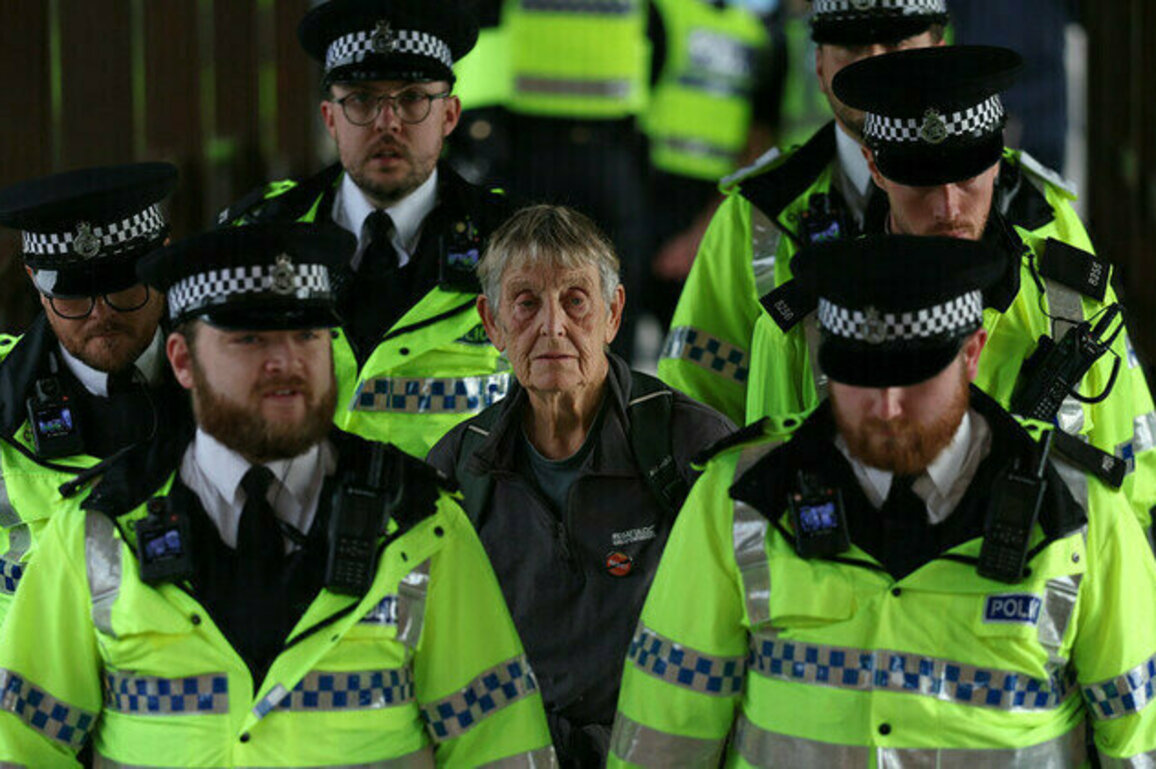 Dozens arrested in UK over antiIsrael protest 