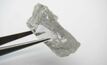 This 40.59 carat type 2A diamond was recovered from Mining Block 8 at Lulo recently.