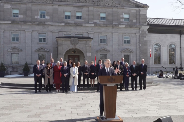 CANADA-OTTAWA-MARK CARNEY-PRIME MINISTER-SWEARING-IN