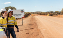  Liontown environmental officer, Sam Chidgzey, and Anne-Louise Vague, environmental superintendent on site at Kathleen Valley lithium project