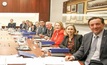 Peter Tinley (right) with new Western Australian ministers