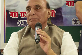 Four-lane road built to ease traffic congestion, BrahMos manufacturing began in Lucknow: Rajnath Singh