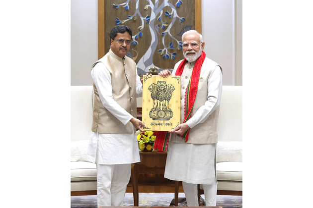 Tripura CM Saha meets PM Modi, seeks support for key state initiatives