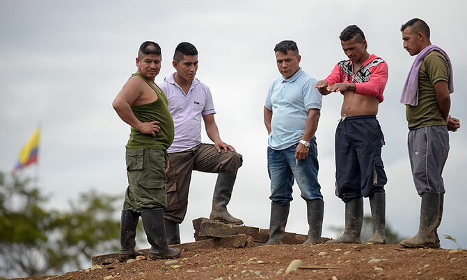 Colombia FARC rebels celebrate historic disarmament Colombia FARC rebels celebrate historic disarmament