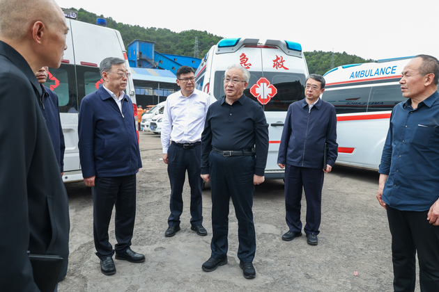 CHINA-SHANXI-ZHANG GUOQING-COAL MINE GAS EXPLOSION-EMERGENCY RESPONSE EFFORTS (CN)