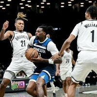 Fourth-quarter surge propels Wolves past winless Nets