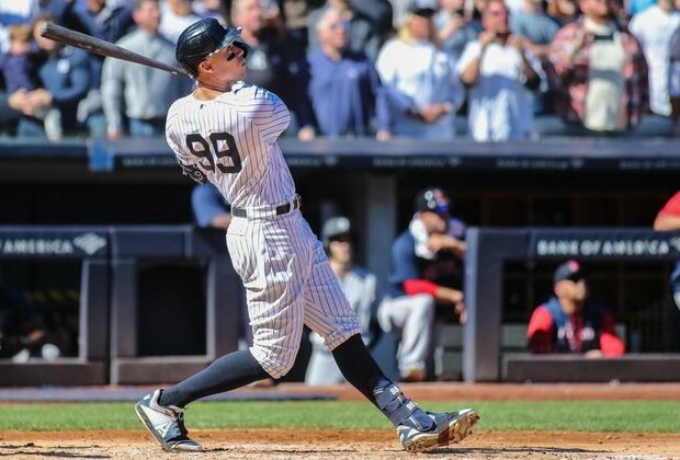 Aaron Judge returns to New York for first shot at 62