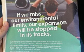 'Totally false premise of environmental responsibility': Luton Airport under fire over expansion ads