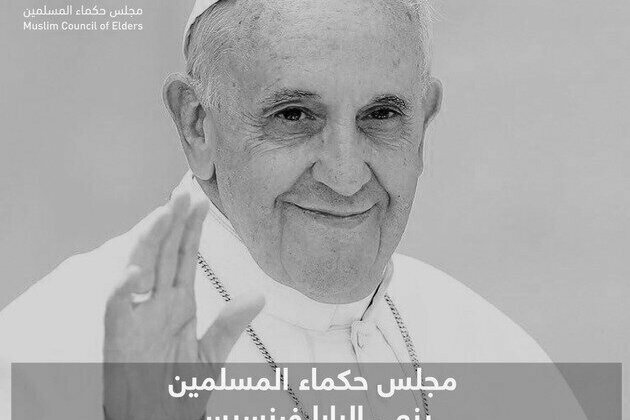 Muslim Council of Elders mourns passing of Pope Francis