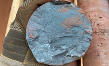 Deep blue iron ore from the Hamersley province. Photo: Curtin University