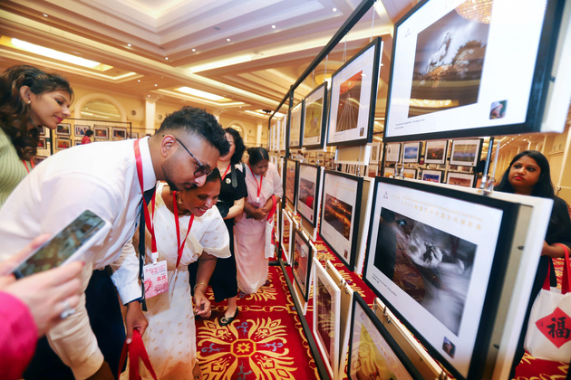 SRI LANKA-COLOMBO-CHINA-PHOTO EXHIBITION