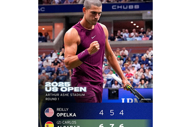 New-look Alcaraz starts US Open campaign with a win