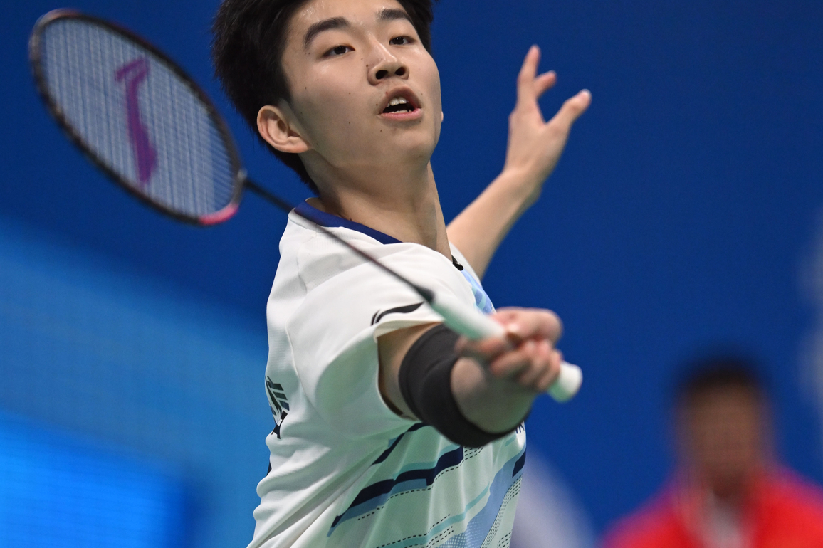 (SP)CHINA-15TH NATIONAL GAMES-BADMINTON-U18-MEN'S TEAM (CN)