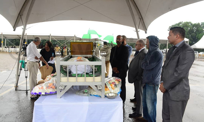 In Pictures: Hundreds pay last respects to Mukwano In Pictures: Hundreds pay last respects to Mukwano