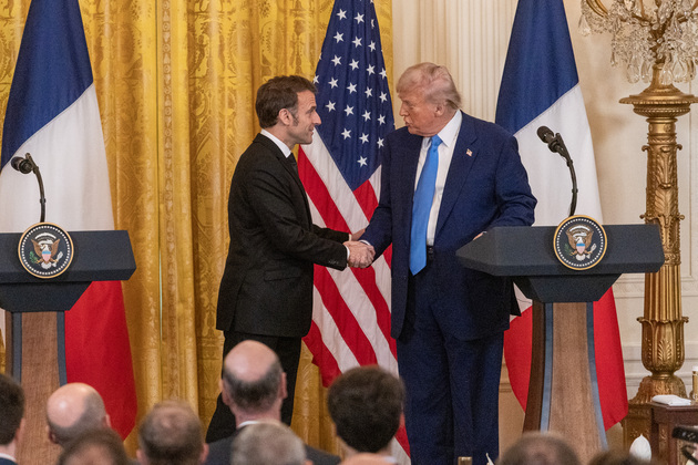 U.S.-WASHINGTON, D.C.-PRESIDENT-FRANCE-PRESIDENT-PRESS CONFERENCE