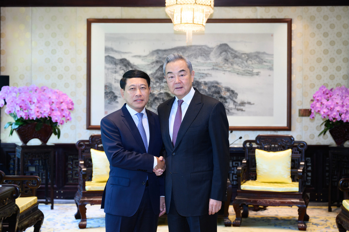 CHINA-BEIJING-WANG YI-LAOS-DEPUTY PM-MEETING (CN)