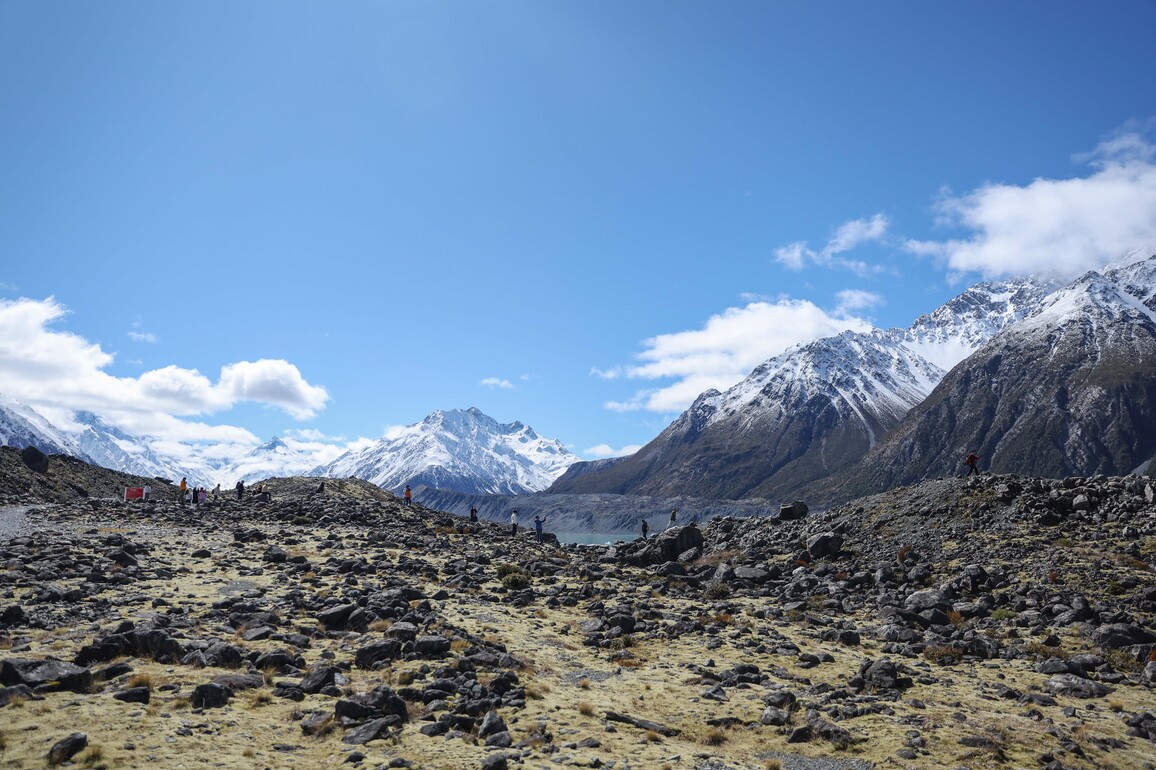 NEW ZEALAND-SOUTH ISLAND-AORAKI/MOUNT COOK NATIONAL PARK