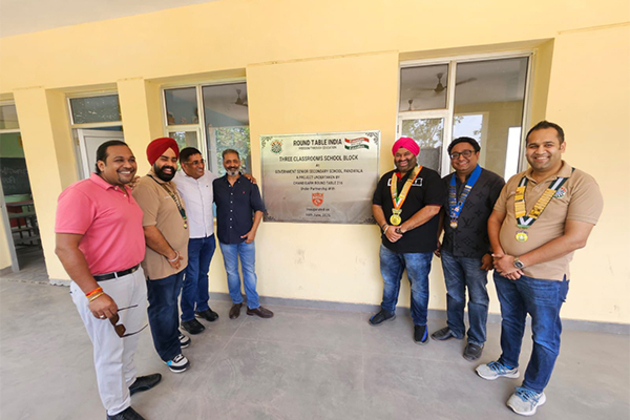 Punjab Kings, Round Table India inaugurate 3 classroom blocks in two local Punjab schools