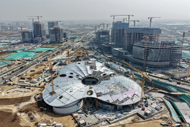 CHINA-HEBEI-XIONG'AN NEW AREA-CULTURAL FACILITY-CONSTRUCTION (CN)