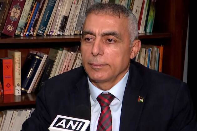 "Only way to stop this carnage is political solution": Palestine envoy to India Shawesh calls for two-state solution