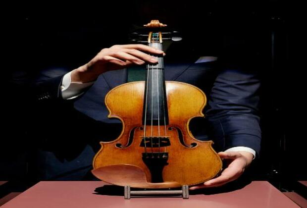 1714 Stradivarius violin up for auction at Sotheby's in New York