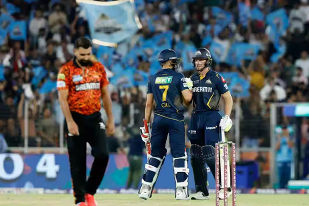 IPL 2025: Gill-Buttler's fifty guide Gujarat Titans to 224/6 in 20 overs against SRH