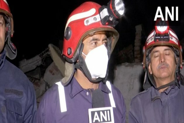 Delhi: Building collapses in Badarpur area after fire broke out
