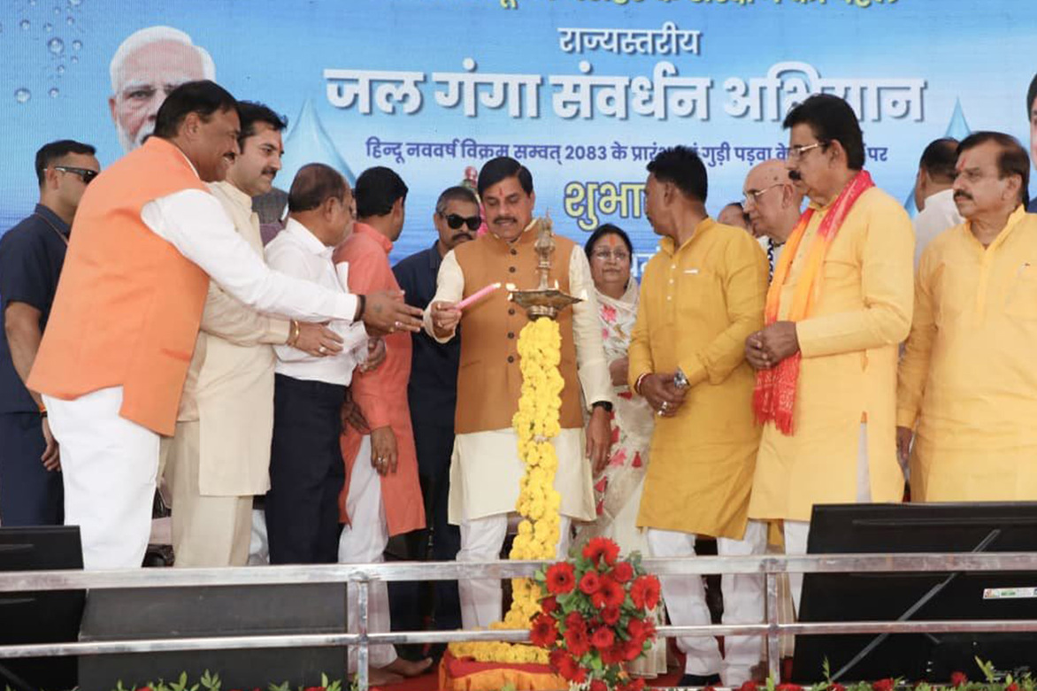 MP: CM Yadav launches third phase of 'Jal Ganga Samvardhan' campaign