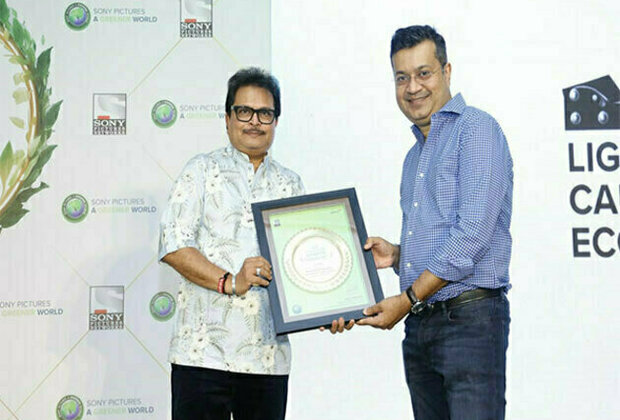 Asit Kumarr Modi and Neela Film Productions recognised at Sony S3 Honour Awards for Exemplary Achievement in Sustainability, Safety and Security