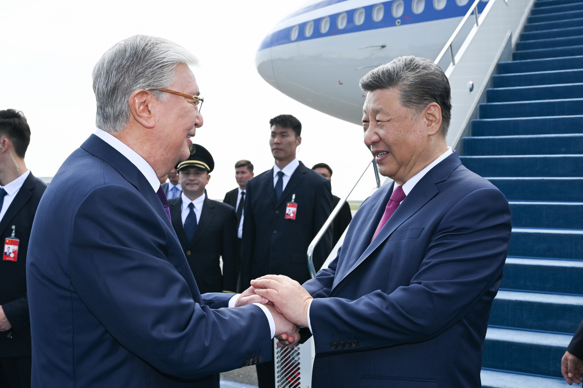 KAZAKHSTAN-ASTANA-XI JINPING-DEPARTURE