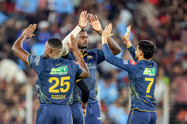 Holder, Rabada, Siraj help GT restrict PBKS to 163/9 in Ahmedabad