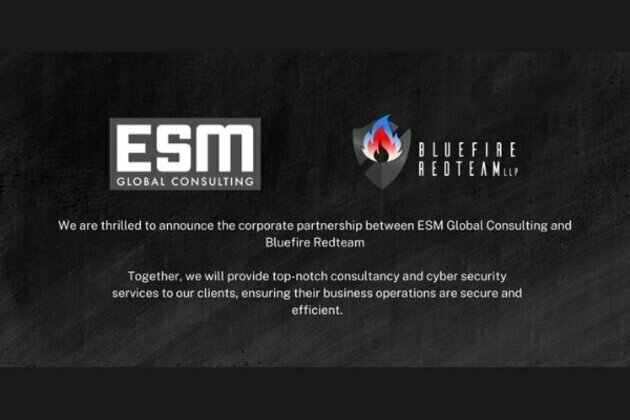 Bluefire Redteam and ESM Global Consulting announce exciting new partnership
