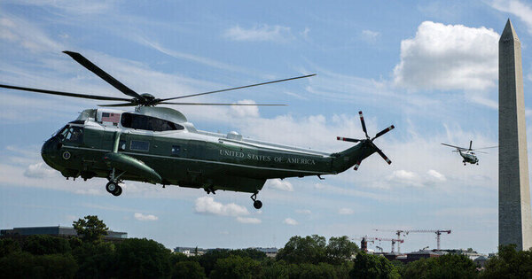 Trump helicopter nearly collides with passenger jet FAA