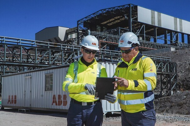 Grinding Connect ABB AI integração de dados