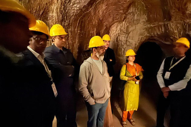 Jharkhand CM Hemant Soren visits Gava museum of mines in Barcelona