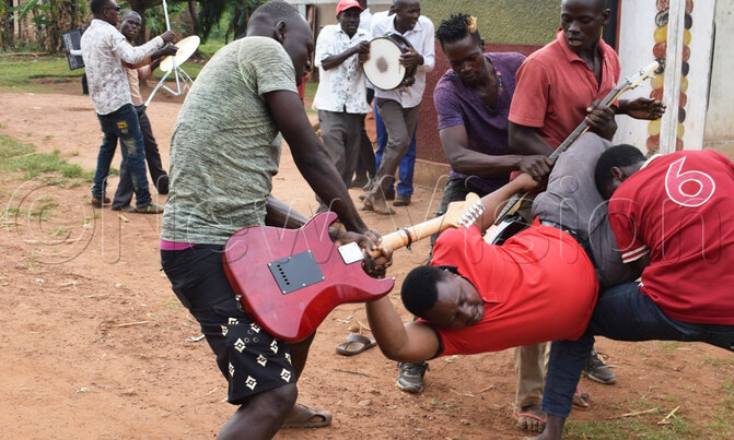 Musicians fight over Kadaga cash Musicians fight over Kadaga cash