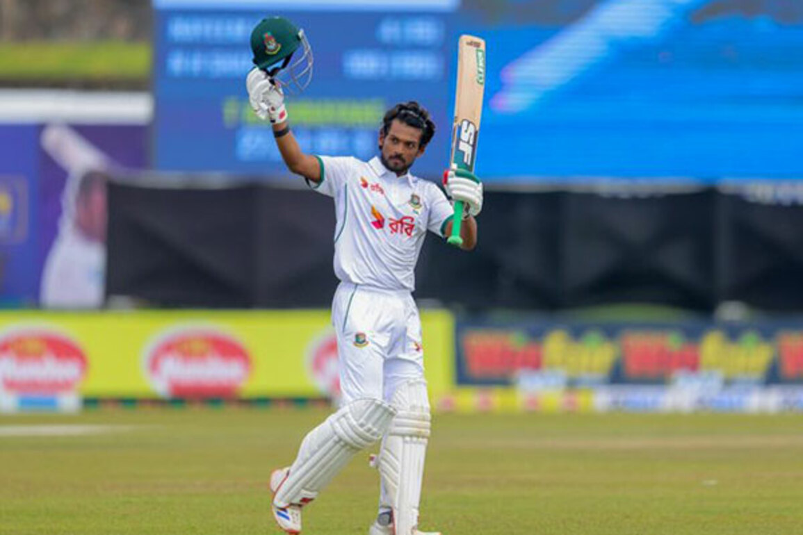 Bangladesh skipper Shanto's twin tons in vain as 1st test against Sri Lanka ends in draw