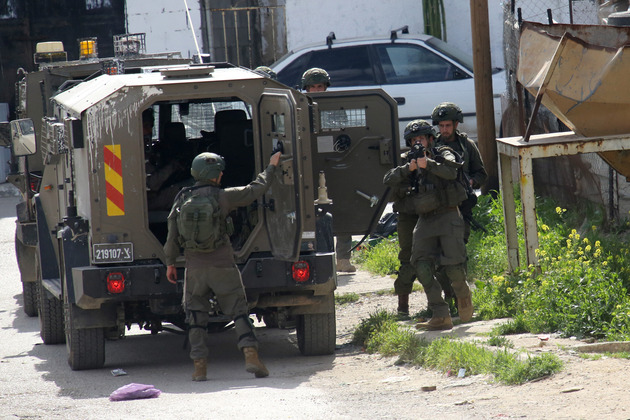 MIDEAST-NABLUS-ISRAEL-MILITARY OPERATION