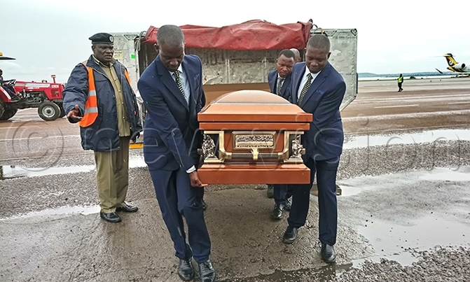 Peter Otai: Former minister's body arrives Peter Otai: Former minister's body arrives