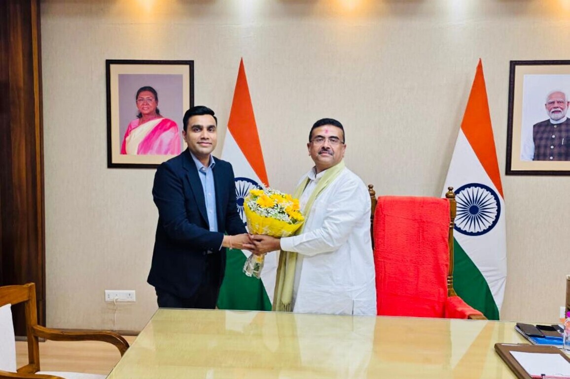 West Bengal CM Suvendu Adhikari meets Karan Adani