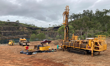 Diamond drilling at Mt Chalmers